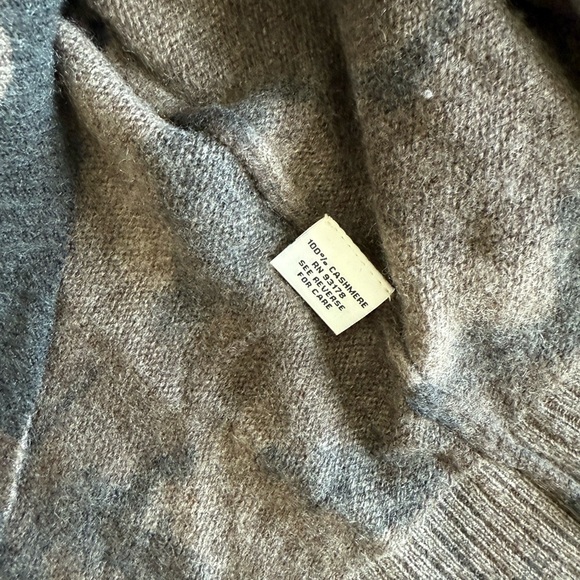 The Cashmere Project Super Soft Cashmere Sweater with Camouflage Print - Picture 6 of 6